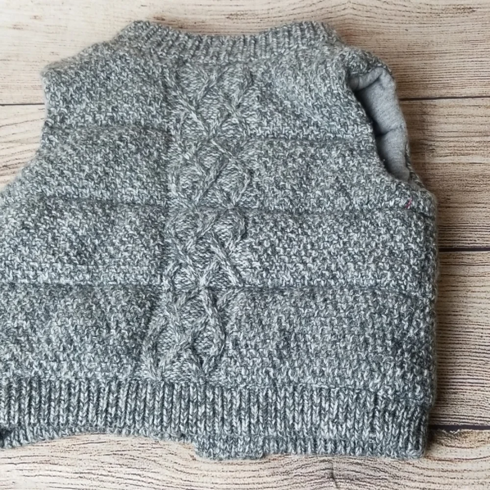 Infant Mayoral Zippered Sweater Vest